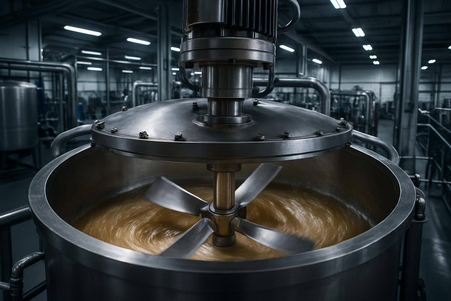 Mieszadła przemysłowe – kluczowe urządzenia w produkcji i przetwórstwie