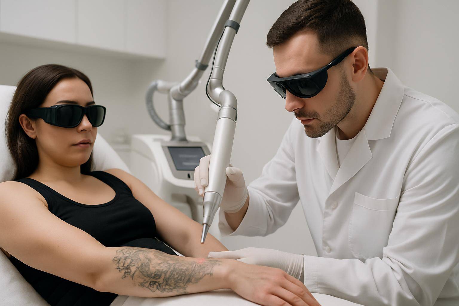 Jak działa usuwanie tatuażu laserem?